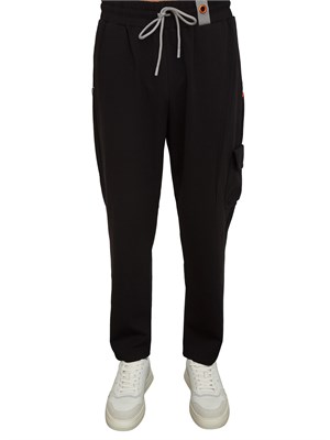 Pantalone tuta uomo Dekker nero in UOMO