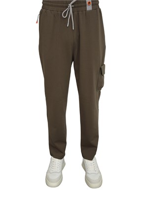 Pantalone tuta uomo Dekker verde in UOMO