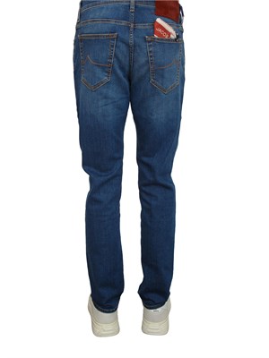 Jeans uomo Bard Jacob Cohen blu scuro vintage in UOMO
