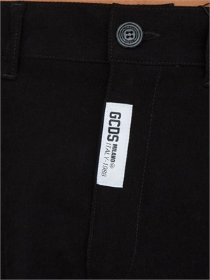Pantaloni cargo uomo GCDS neri in UOMO