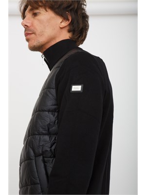 K.LAGERFELD Piumino uomo Karl Lagerfeld bimaterico blu in UOMO