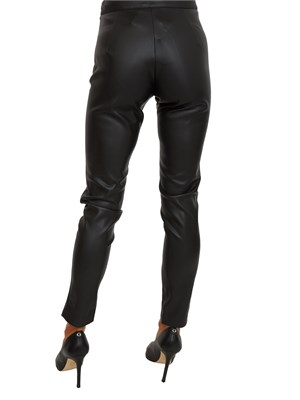 Pantaloni Maren Kocca in ecopelle nera in DONNA
