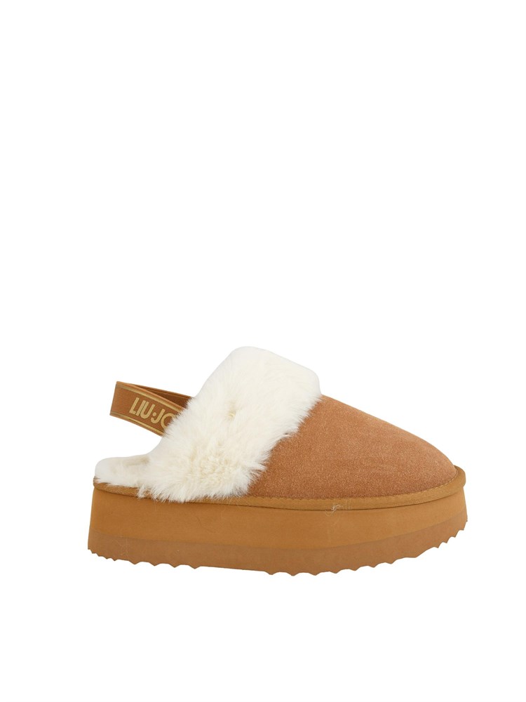 Stivaletti sabot Liu Jo donna Jane 10 in suede cammello