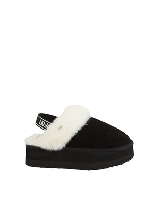 Stivaletti sabot Liu Jo donna Jane 10 in suede nero in DONNA