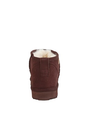 Stivaletti Liu Jo donna Jil 01 in suede viola amarone in DONNA