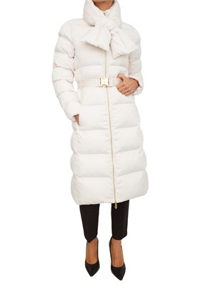 Piumino Elisabetta Franchi in tessuto bianco in DONNA