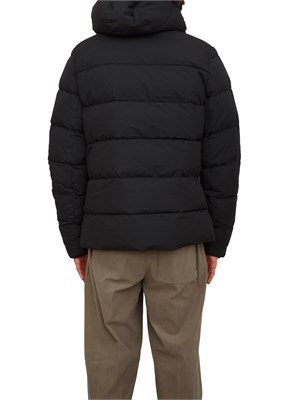 Giubbino Spoutnic Pyrenex unisex in piuma d'oca nero in UOMO