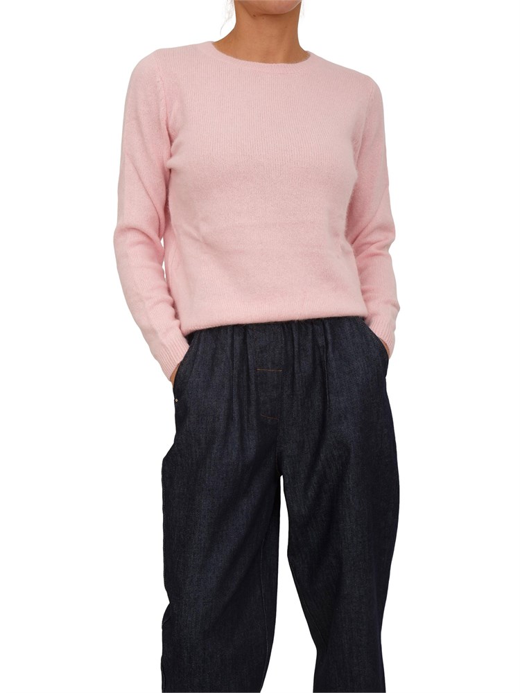 Maglia Baylee di Kocca in misto angora rosa