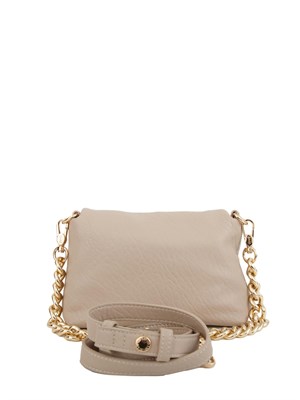 LIU JO Borsa LaPuffy in ecopelle matelassÉ beige in DONNA