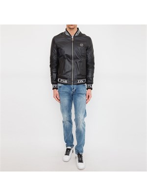 GIUBBINO PHILIPP PLEIN NERO in UOMO