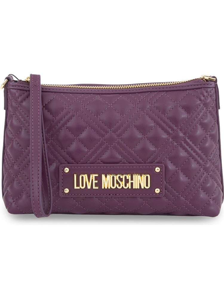 BORSA A SPALLA LOVE MOSCHINO VIOLA