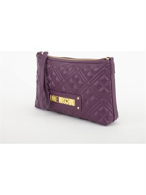 BORSA A SPALLA LOVE MOSCHINO VIOLA in DONNA