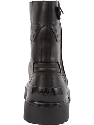 SCARPE STRINGATE BOSS NERO in UOMO