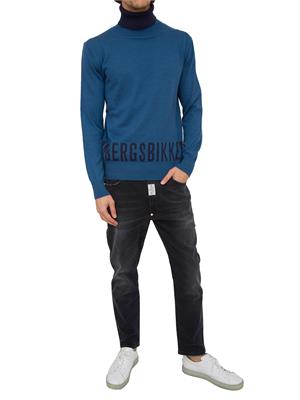 MAGLIA BIKKEMBERGS BLU in UOMO