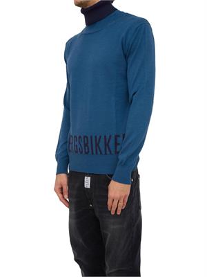 MAGLIA BIKKEMBERGS BLU in UOMO