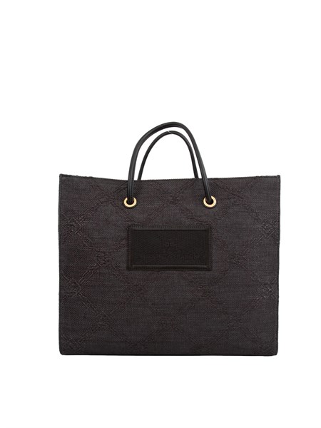 borsa a spalla donna elisabetta franchi nero bs82a52e2