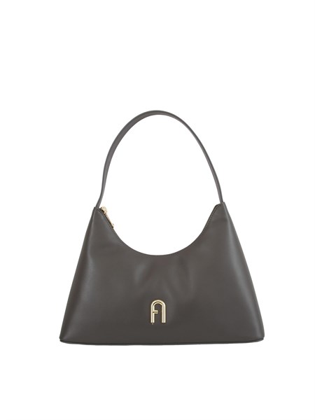 borsa a spalla furla diamante s in pelle grigia wb00782ax0733