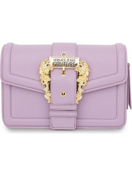 borsa a spalla poliestere donna versace jeans couture lilla 74va4bf1zs413