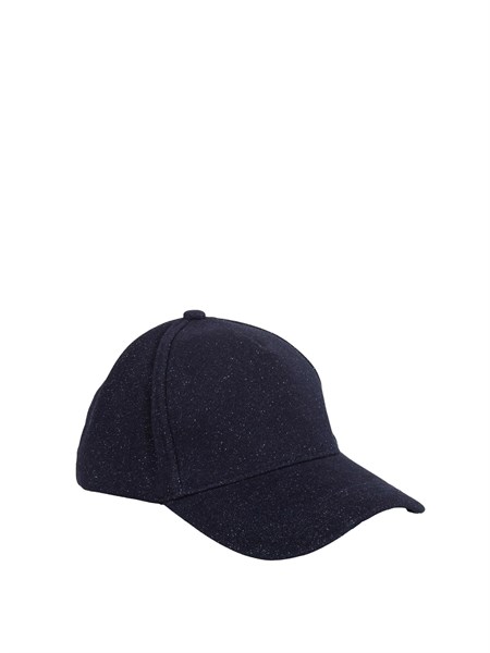 cappello donna liu jo blu denim ta5289f0960