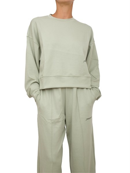 felpa donna hinnominate verde hmabw00155pttm0017