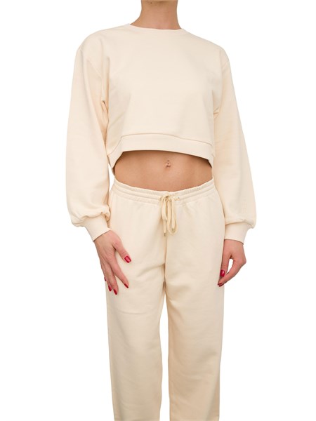 felpa donna patrizia pepe avorio 8m1567j174b788