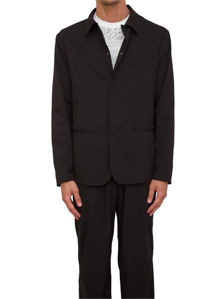 giacca camicia uomo armani exchange nero xm000438af13076