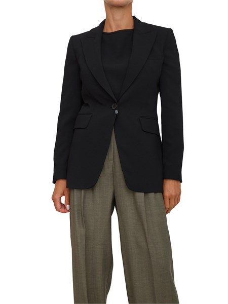 giacca monopetto donna marella nero kelly