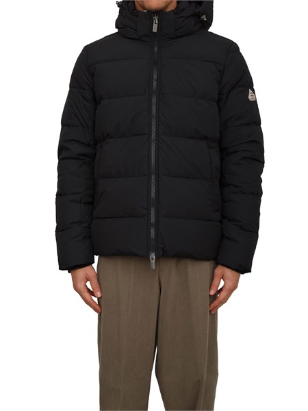 giubbino nero spoutnic pyrenex unisex in piuma doca idrorepellente e antivento hmy022