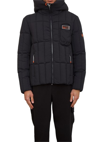 giubbino uomo dekker in nylon nero deu0394tredon