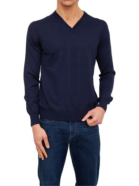 maglia uomo brioni blu umq70lozk18