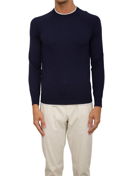 maglia uomo eleventy blu j71magj05mag0j026