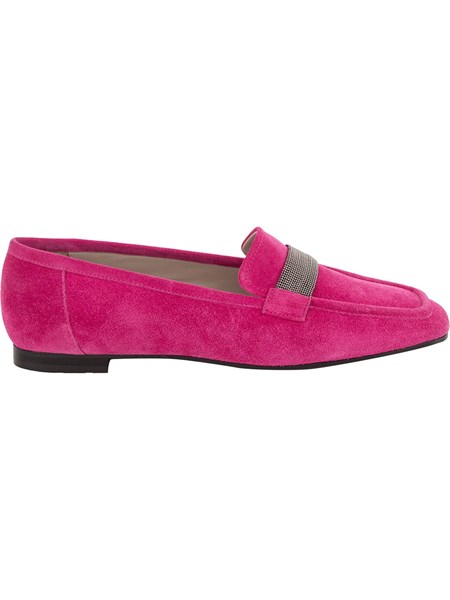 mocassini pelle donna fabiana filippi fuxia a932h599