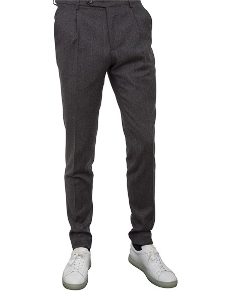 pantalone casual uomo berwich grigio morello1prd5470