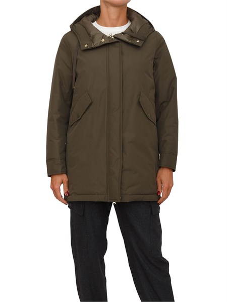 parka virgin emme marella in taffeta verde virgin