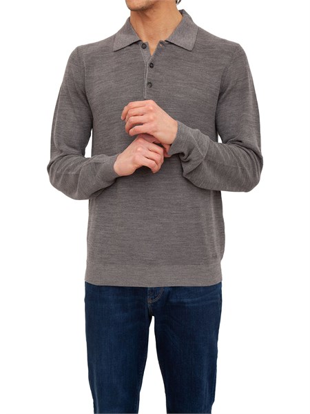 polo uomo brioni grigio umr30lo7k27