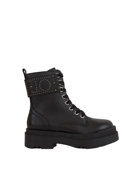 scarpe stringate donna liu jo nero sf3031p0102