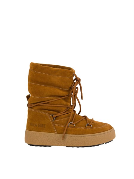 stivali pelle donna moon boot cuoio 24501100