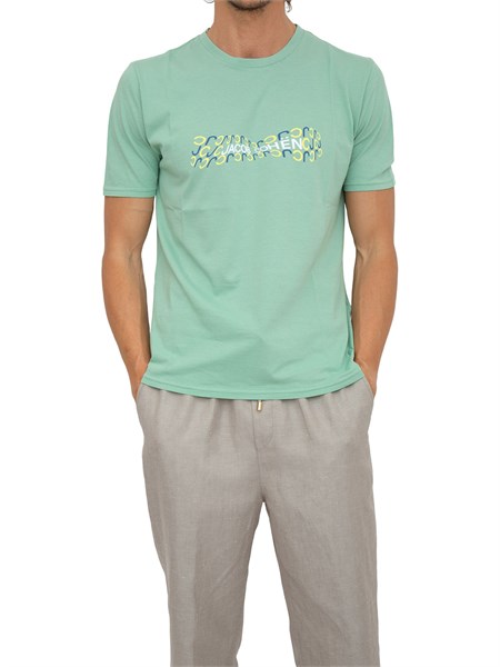 t shirt uomo jacob cohen verde u4r0404m4467