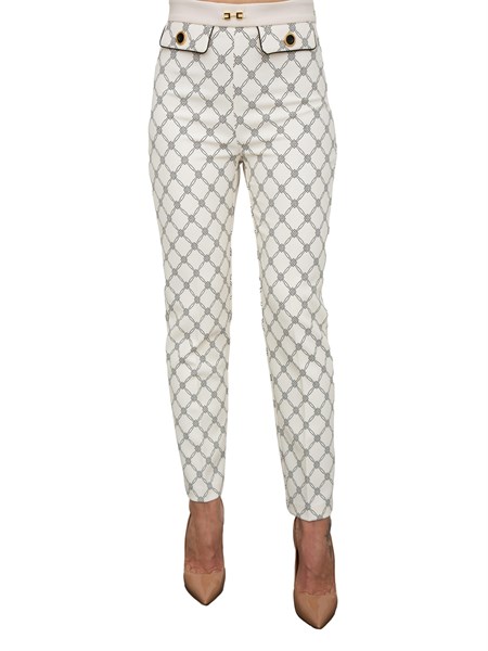 vestito donna elisabetta franchi burro pas7151e2