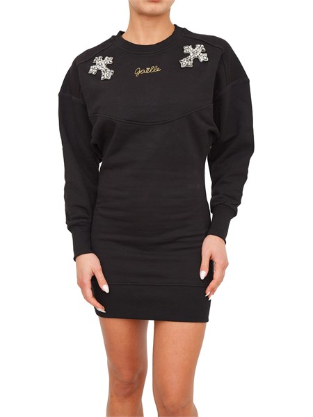 vestito donna gaelle nero gbdsa10732